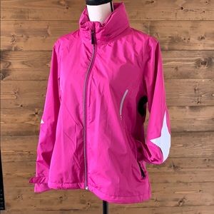 Nivo Ladies Raincoat Pink/Black
